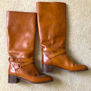 J Crew Parker riding boots extended calf